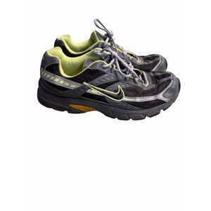 Nike Initiator Black Gray Volt Running Shoes Mens Size 11.5 394055-023